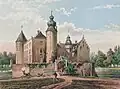 En 1640, le comté souverain de Gemen passe pour deux siècles aux comtes de Limburg Stirum. En 1782, avec l'extinction de la branche Gemen de la Maison de Limburg Stirum, Gemen passe aux Limburg Stirum Iller-Aicheheim.