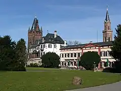 Le château de Weinheim.
