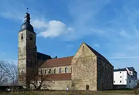 L'église abbatiale.