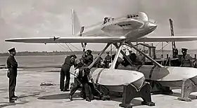 Le Supermarine S.5 vainqueur de la Coupe Schneider de 1927 à Venise