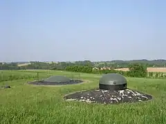 Les dessus du bloc 3 de l'ouvrage de Schœnenbourg.