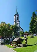 L'église catholique de Schönwald.