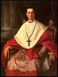 Frédéric-Joseph de Schwarzenberg (1809-1885), cardinal, archevêque de Prague.