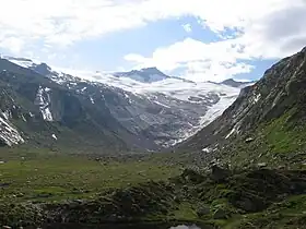 Vue depuis l’ouest.