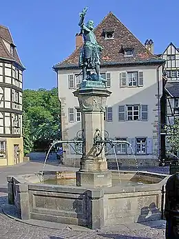 Monument à Lazare de Schwendi (1898), Colmar.