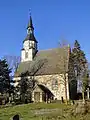 Vue de l'église de Schwichtenberg