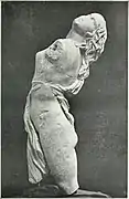 Ménade dansante. « Écho vraissemblable » / original de Scopas v. 340-330, marbre. Gemäldegalerie Alte Meister, Dresde