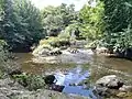 Le Scorff à Pont-Scorff près du Ronse.