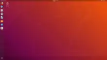 Capture d'écran d'Ubuntu 18.04 (Bionic Beaver)