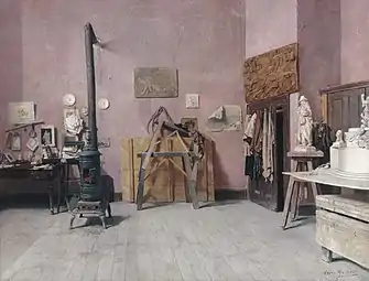 Sculptor's Studio, années 1880, Metropolitan Museum of Art