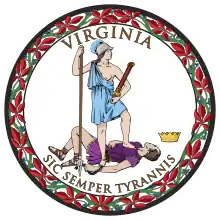 sceau de la Virginie