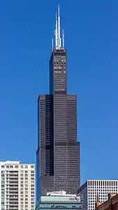 La Willis Tower, 1973, Chicago.