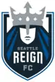 Logo du Seattle Reign FC jusqu'en 2018.