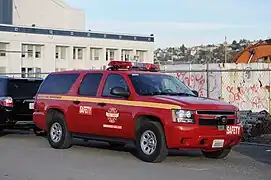 Pompiers de Seattle, États-Unis.