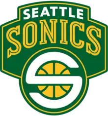 Logo du SuperSonics de Seattle