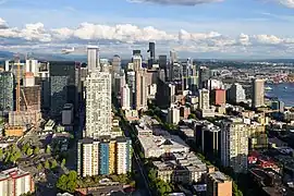 Seattle depuis Space Needle.