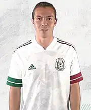 Photographie de face du joueur mexicain Sebastián Córdova.