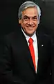 Sébastien Pignera,président chilien,photographié en 2010.