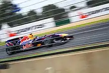 Photo de la Red Bull RB6 de Vettel à Melbourne