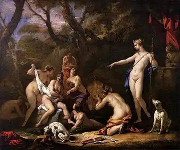 Diane et Callisto, 1712-1716Sebastiano RicciGallerie dell'Accademia de Venise