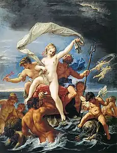 Neptune et Amphitrite, 1691-1694Sebastiano RicciMusée Thyssen-Bornemisza, Madrid