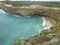 Une baie isolée le long de la Great Ocean Road