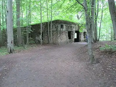 Bunker de Martin Bormann probablement (no 19 ci-dessus).