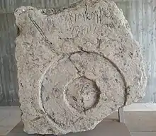Fragment de stèle néo-punique avec inscription
