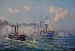 Le Combat de Rügen (1864), Flensburg-Mürwik, Allemagne