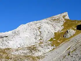 Vue depuis le sud.