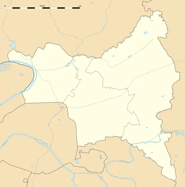 voir sur la carte de la Seine-Saint-Denis