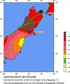 Image illustrative de l’article Séisme de 2010 en Nouvelle-Zélande