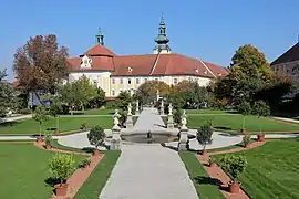 Vue des jardins