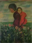 Frère et sœur, 1918