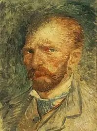 Autoportrait, hiver 1886-87, musée Kröller-Müller, Otterlo