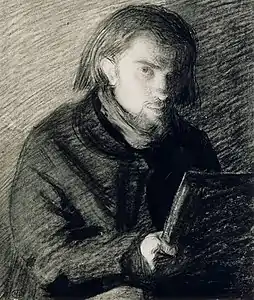 Autoportrait (vers 1860), Paris, musée du Louvre.