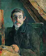 Paul Gauguin, Autoportrait, 1885