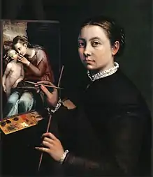 Autoportrait de Sofonisba Anguissola (1556)