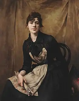 Anna Bilińska, 1887