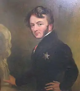 Autoportrait de George Hayter (1843)