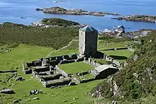 Ruines du monastère de Selje