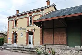 L'ancien hall aux marchandises.