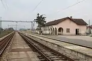 La vieille gare de Divci