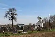 Le cimetière et l'église