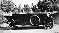 Selve 6/24 PS, modèle 1919-1920, torpédo, carrosserie de série.