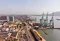 Port de Santos, le plus fréquenté du Brésil et l'un des cinquante plus grands au monde