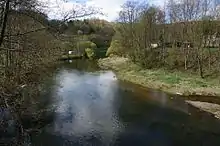 Confluent de la Meuse et de la Semois à Monthermé