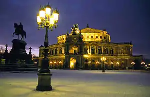 Le Semperoper.