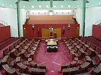 Le Sénat australien.