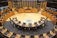 L'Assemblée nationale du pays de Galles.